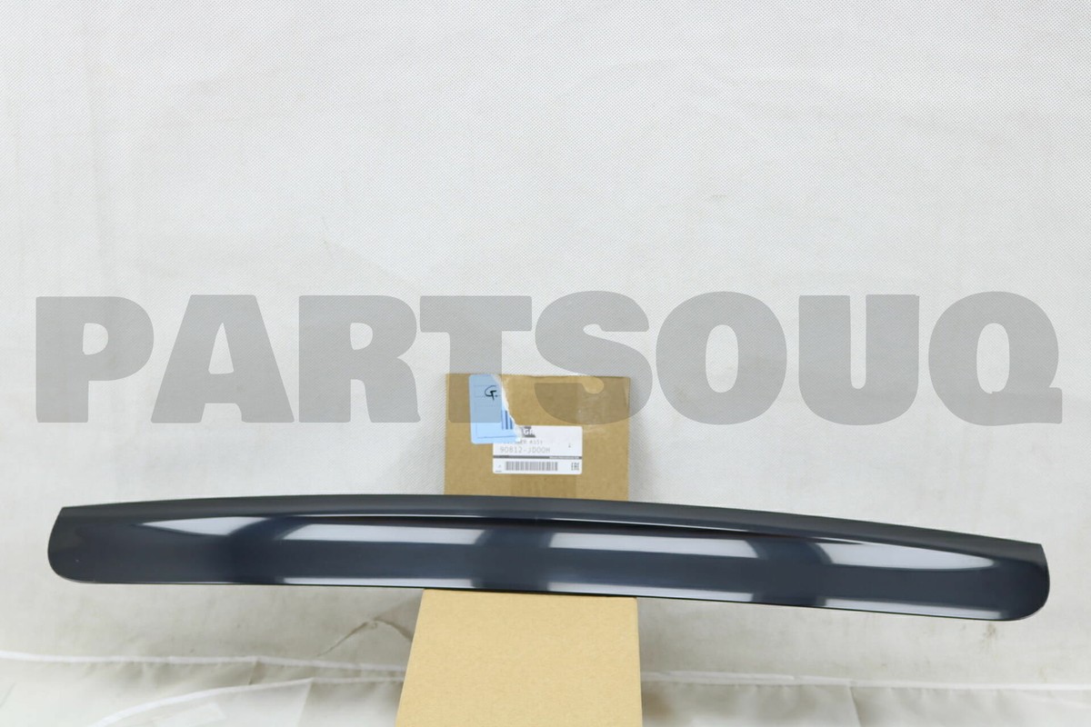 90812JD00H Genuine Nissan FINISHER ASSY-BACK DOOR 90812