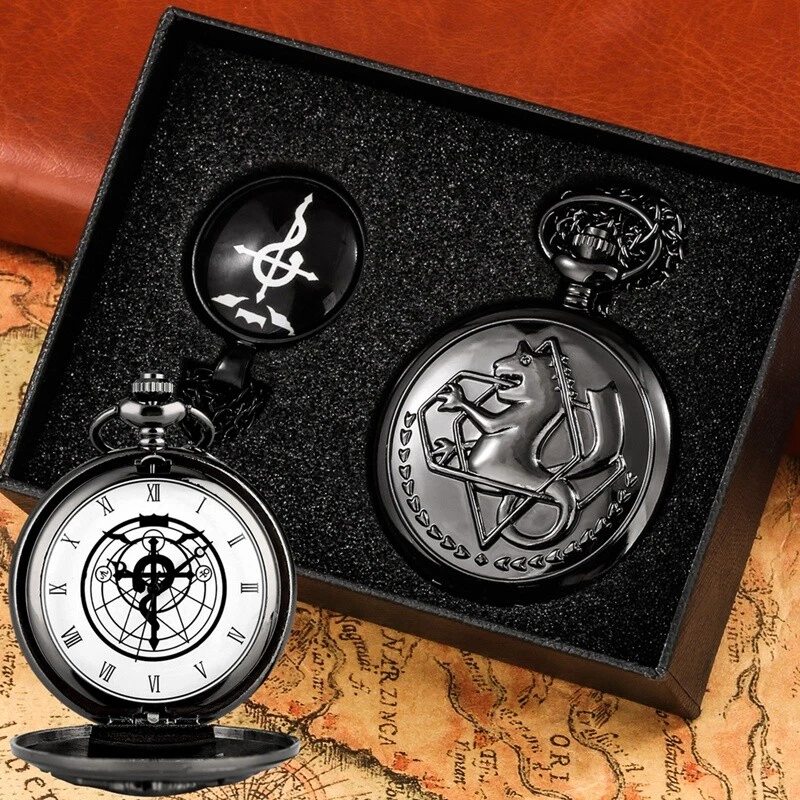 Fullmetal alchemist silver pocket best sale watch