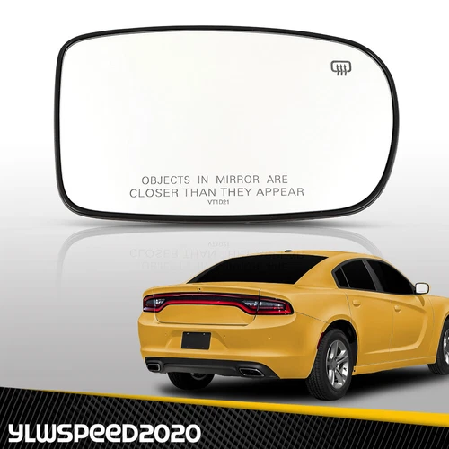 Fit For 2011-21 Chrysler 200 300 Charger Right SIDE PASSENGER MIRROR GLASS NEW