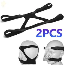 NEW 2x Universal CPAP Mask Headgear Strap For ResMed Mirage,Philips Respironics.