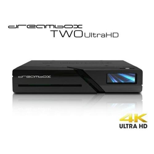 Dreambox Two Ultra HD BT 2x DVB-S2X MIS Tuner 4K 2160p E2 Linux Dual Wifi H.265 - Picture 1 of 5