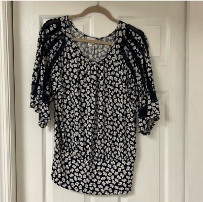 Anthropologie - Postmark Print Blouse Size S