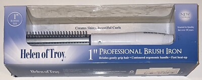 New Helen of Troy Jumbo 1  Professional Brush Curling Iron Tangle Proof- NIB