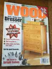 Wood Magazine Dec./Jan. 2008/2009 Build Dresser