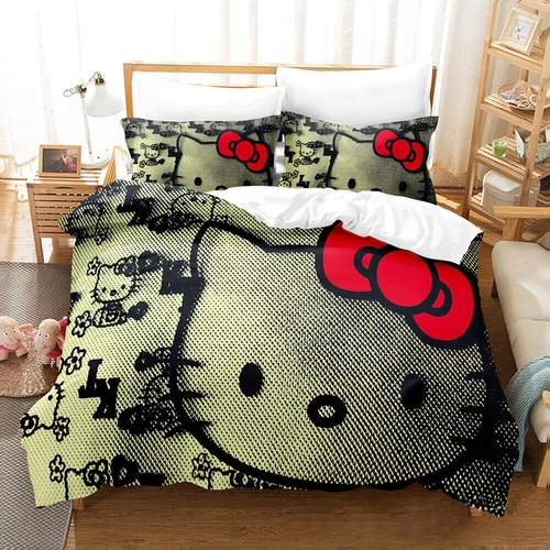 Hello Kitty Series Duvet/Quilt/Doona Cover Single/Double/Queen/King Bedding Set - Bild 5 von 43