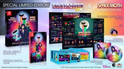 Switch　未開封　STAR HUNTER DX & SPACE MOTH NSW -STAR HUNTER DX & SPACE MOTH: LUNAR EDITION SPECIAL LIMITED