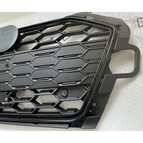 For Audi S4 2020-2023 Sport Type S4 Style Grill Upper Mesh Grille W/Camera Slot - Picture 6 of 6