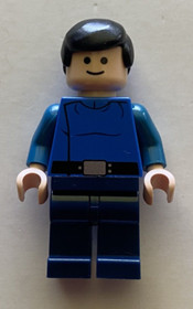 Lego Star Wars 7665 Republic Cruiser Captain Minifigure SW0169 Minifig