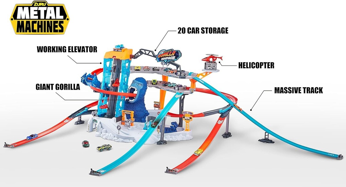 Metal Machines Gorilla Rampage Track Set | eBay