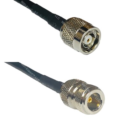LMR200 RP-TNC MALE to N FEMALE Coax RF Cable USA-Ship Lot