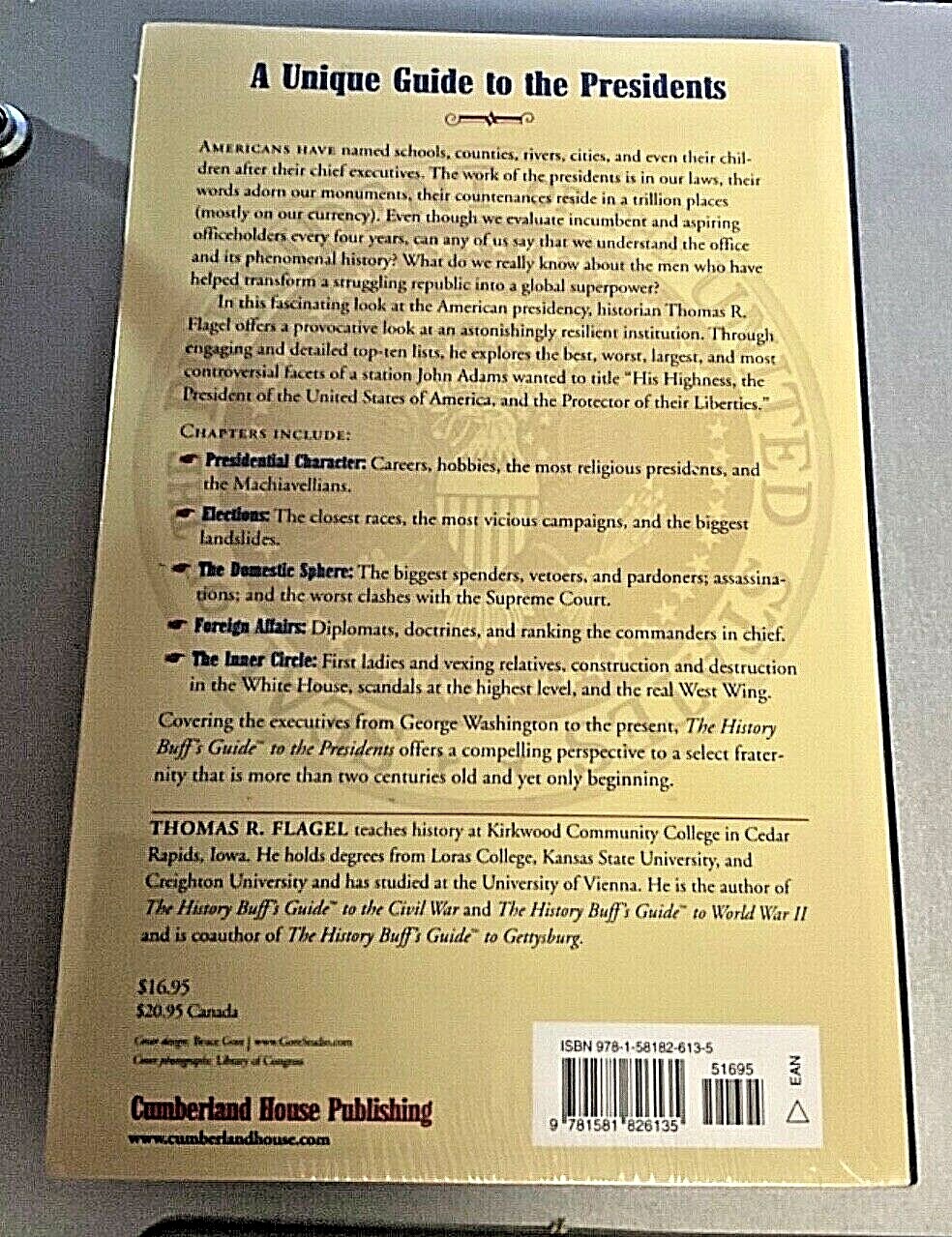 History Buff's Guides The History Buff's Guide to the Presidents Key