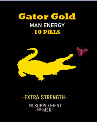 20 PILLS Gator Gold Male Energy Boost EXTREME ENHANC both sexe la pep xxxplo FIG
