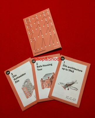ZAM Zlin Architekturhandbuch 3 Prospekt Karte Tomas Bata Firma Architektur