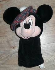 Mickey Mouse Walt Disney Black Golf Club Head Cover
