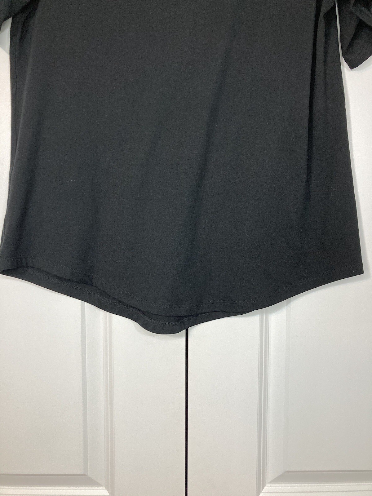 Zyia Active Basic Black Short Sleeve Stretch T-Sh… - image 2