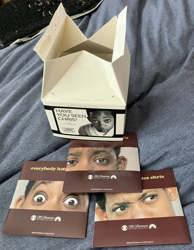 Everybody Hates Chris (Rock) Comedy Series DVDs Set 2006 Emmy Promo Milk Carton