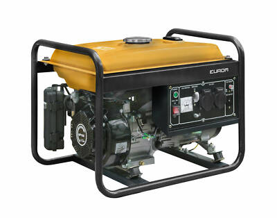 Eurom Premium Stromerzeuger » GE2501 « 2x 230V inkl. Öl-Alarm, Stromgenerator