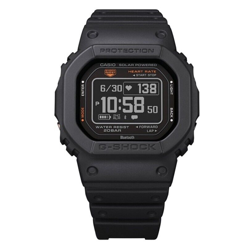 Casio G-SHOCK DW-H5600-1JR G-SQUAD Sport Bluetooth Digital Smartwatch Men  Watch