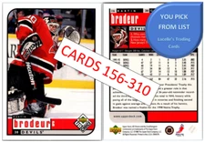 1998-99 Upper Deck Choice 98 UD NHL Hockey Cards (156 - 310) - U-Pick From List