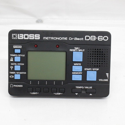 Boss Dr. Beat DB-60 Professional Electronic Metronome Tested And Working Clean