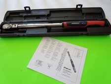 Snap-on 12 Drive Fixed-head Techwrench Electronic Torque Wrench 25-250 Ft-lb