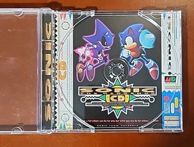 Complete Sonic the Hedgehog CD w/ Spine Card Japanese Sega Mega CD NTSC-J