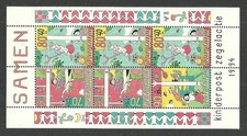NETHERLANDS 1994 CHILD WELFARE ANIMALS BUTTERFLIES GAMES SHEET MNH