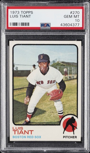 1973 TOPPS #270 LUIS TIANT PSA 10