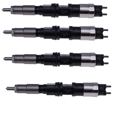 4X Fuel Injector RE528407 SE501947 for John Deere 770G 870G 872G Engine 6090