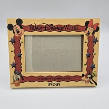 Walt Disney World Theme Park Photo 4x6 Picture Frame Donald Goofy Minnie Mickey