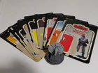 Vintage Kenner Star Wars Cardbacks lot of 9 Plus Hoth Laser Radar Dish ESB