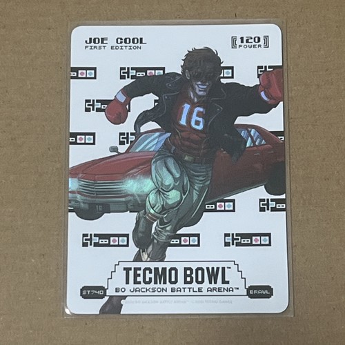 Bo Jackson Battle Arena Tecmo Bowl Joe Cool Brawl Sore Thumbs ST740