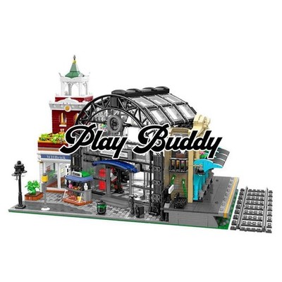 The Meeting Point Station 2720PCS Bausteine Montagesteine