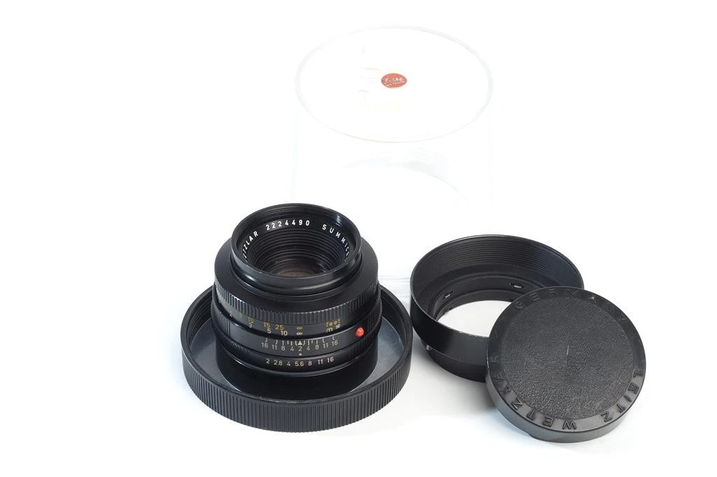 25+ Leica SUMMICRON-R 50mm Focal f/2 Camera Lenses for sale