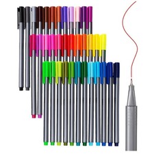 Mr. Pen- Pens, Fineliner 36 Pack, 0.4 mm, Pens Fine Point