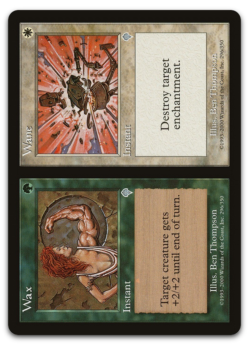 Wax // Wane #296 (LP) Invasion INV Magic MTG