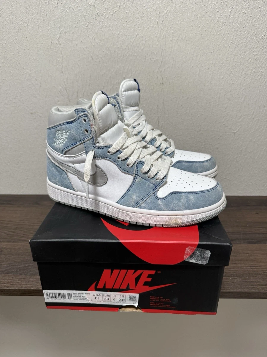 Jordan 1 Retro High GS Light Blue/White - огромный выбор по лучшим