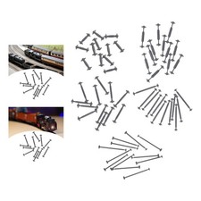 12x 1/87 HO Spur Motorantriebsstangen, Kupplungsstecker, Konstruktionszubeh&ouml;r