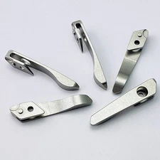 Titanium CNC Pocket Clip For STRIDER SNG/SMF Folding Knife Back Clip Accessories