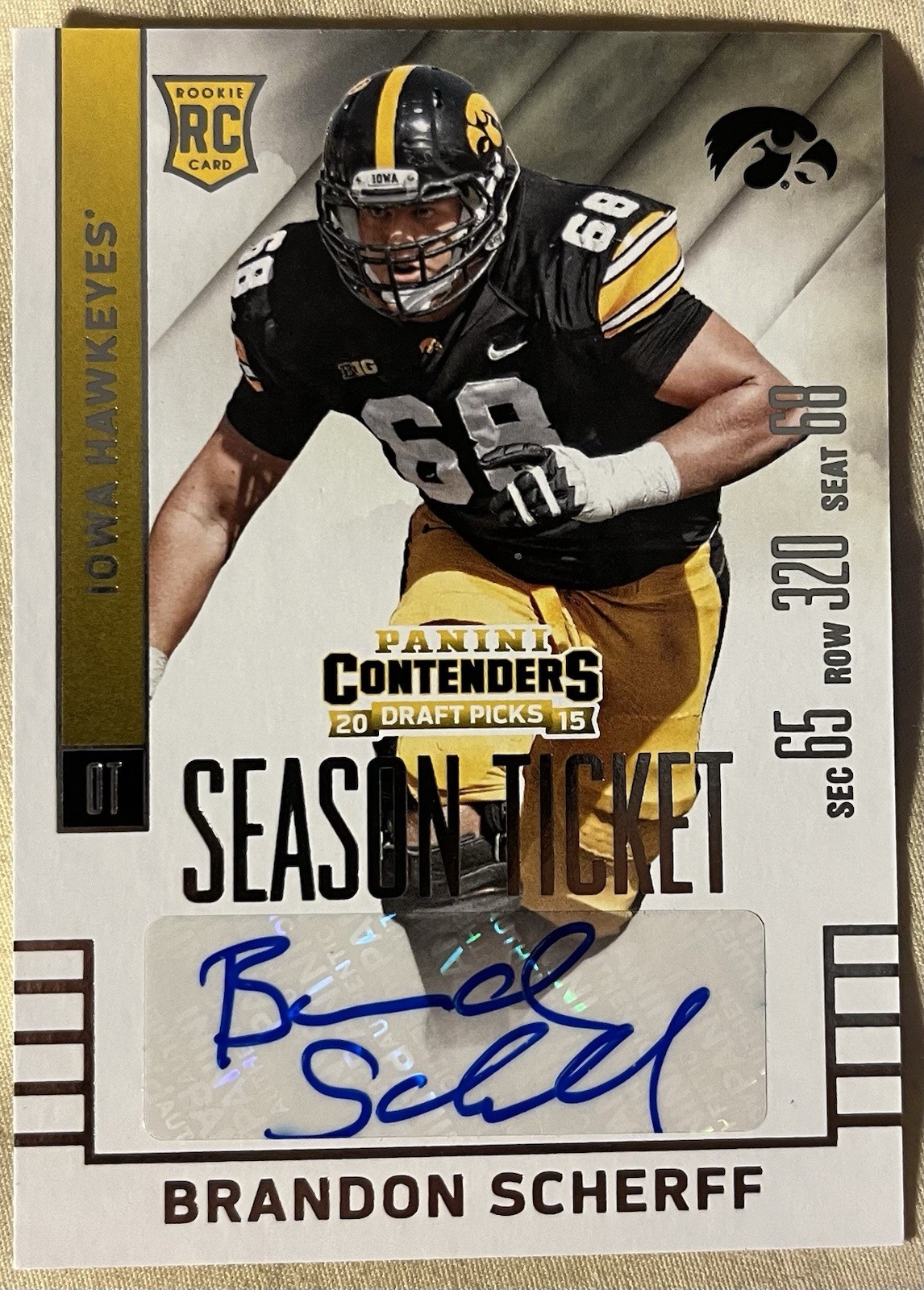 Brandon Scherff card image