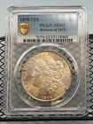 1878 $1 7TF Morgan Silver Dollar PCGS MS62