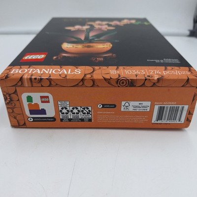 Lego Botanicals Mini Orchid New Damaged Box 274 pc 10343