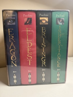 Inheritance Cycle 4-Book Hard Cover Boxed Set Set : Eragon; Eldest; Brisingr;...