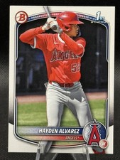 2025 Bowman BP-12 Hayden Alvarez Prospects Los Angeles Angels
