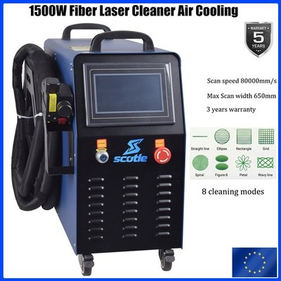 1200W Raycus Laser Cleaning Machine Remove Oil Laser Rust Removal Air Cooling