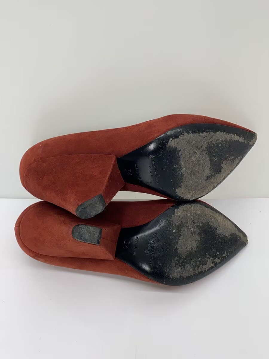 Saint Laurent Pumps 34 Brw Suede 484389 Jlr29 thumbnail 4