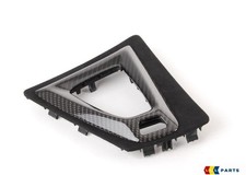BMW NEU M3 M4 F80 F82 M PERFORMANCE CARBON ALCANTARA SCHALTKLAMMER LHD