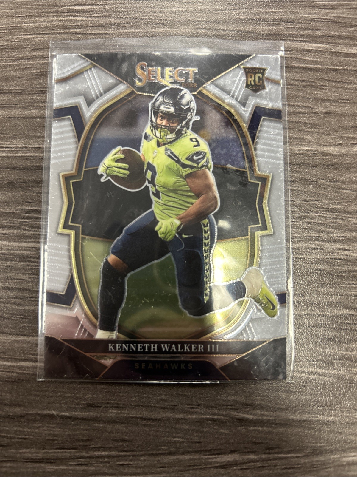 Kenneth Walker III RC 2022 Select Football #2 Seattle Seahawks Rookie