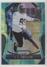 2019 Panini Prizm Rookies Hyper Prizm 121/175 LJ Collier #380 0nr3