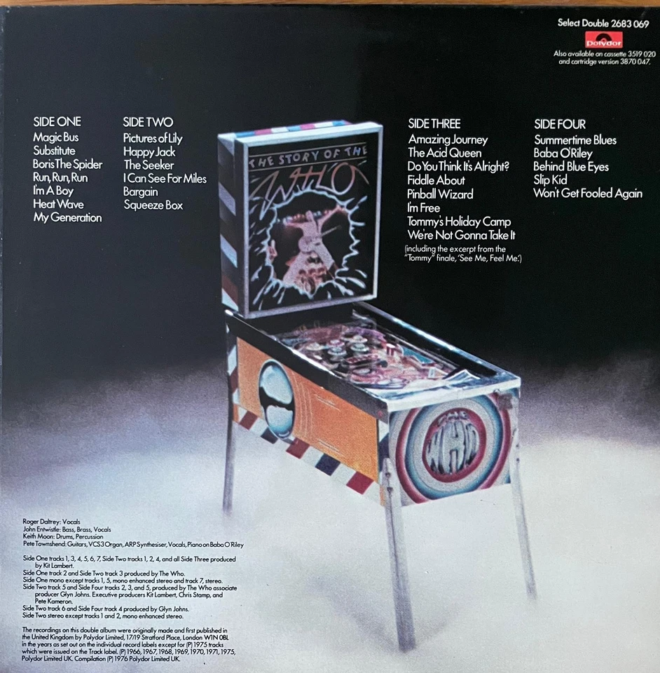 THE WHO - THE STORY OF THE WHO The Best Of Greatest Hits UK 1976 2xLP EX - Image 2 of 4